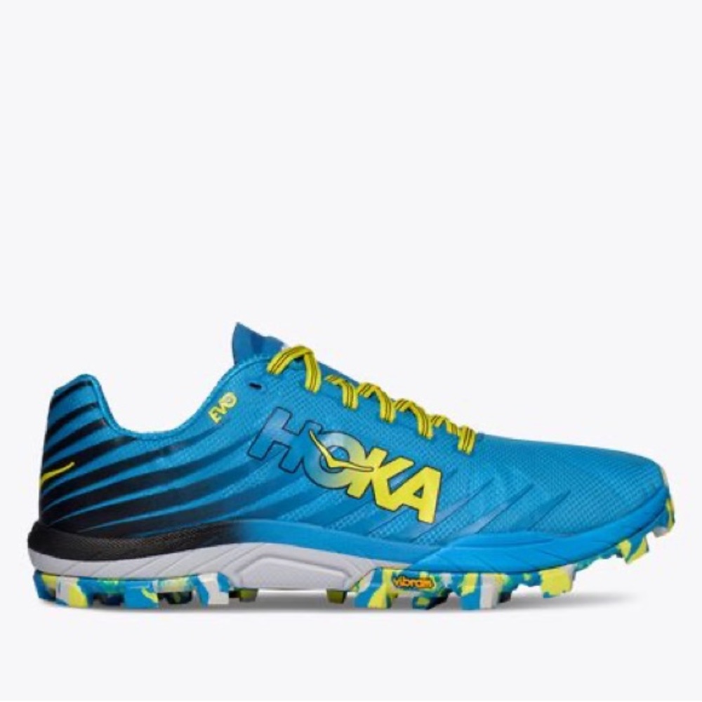Hoka one Evo Jawz Womens Size 7.5 Trail Running Shoes Trainers Worn Once.